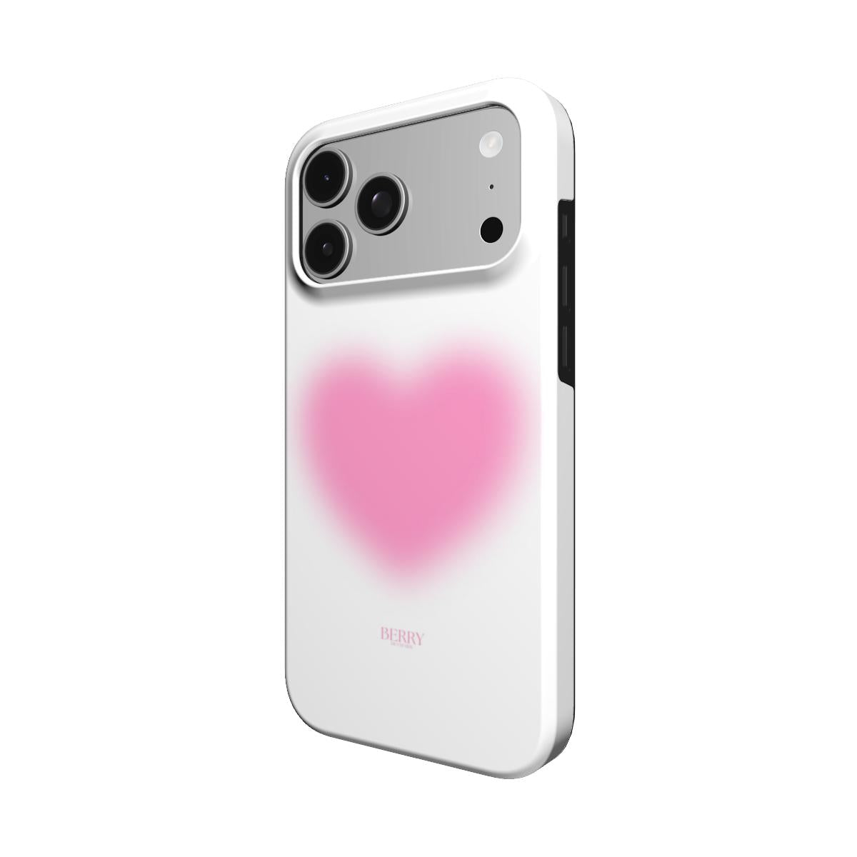 Funda para iPhone con motivo de corazón – Blurry Heart