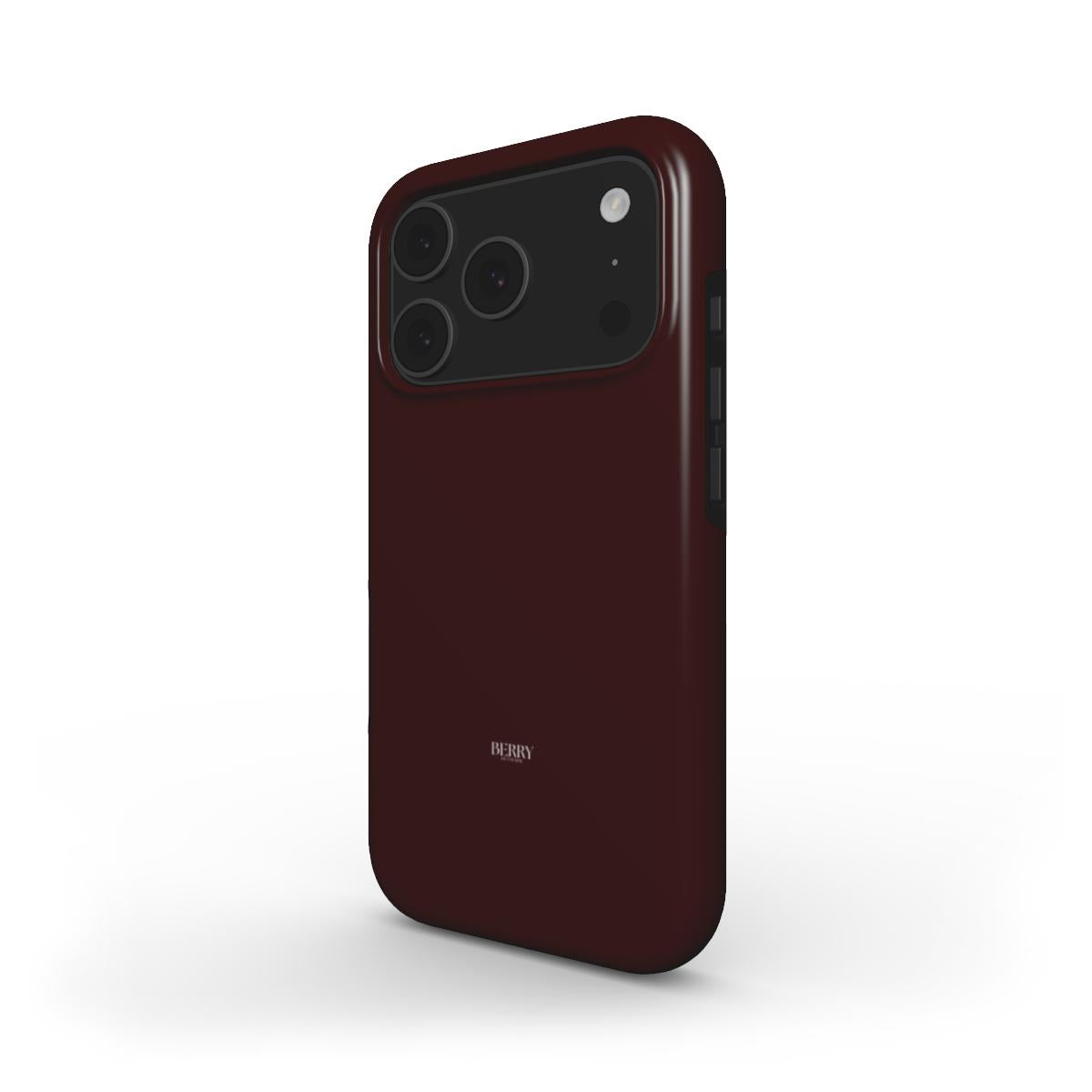 Trendy, aesthetic red phone case with a sleek, feminine design offering stylish protection for popular smartphones in a beautiful, girly shade.