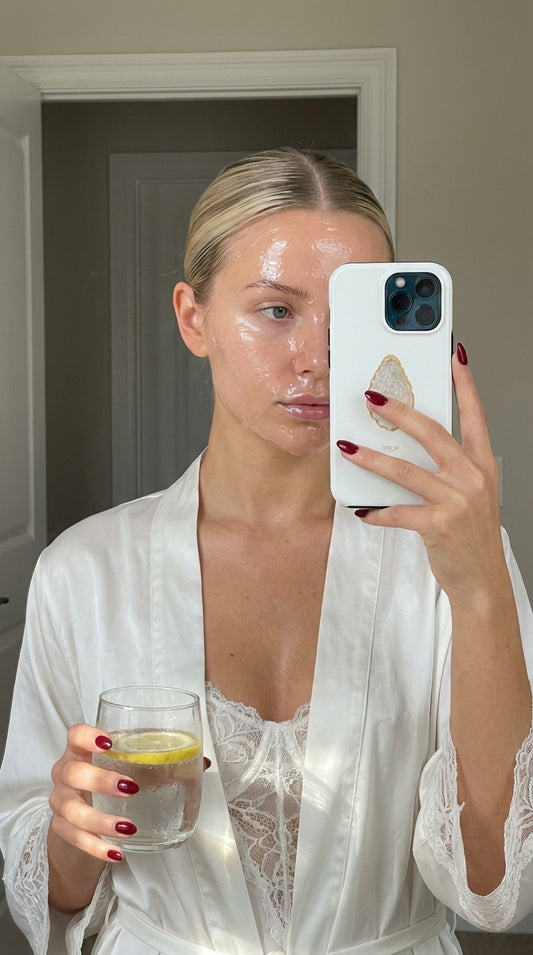 Θήκη iPhone με διακοσμητικό σχέδιο – Pearly Clean