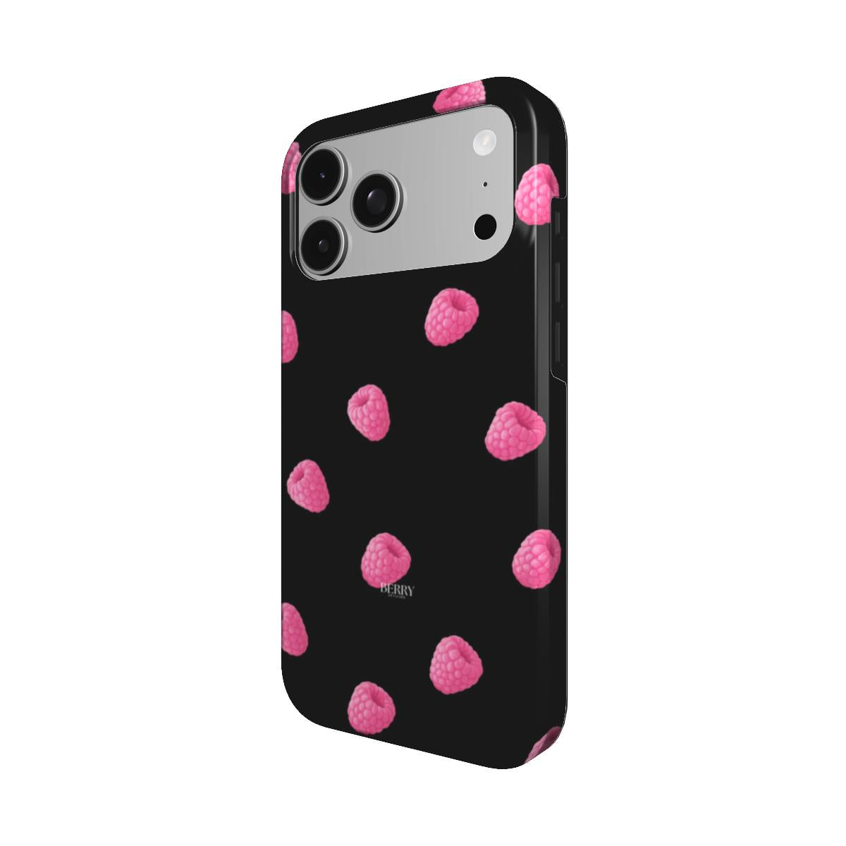 iPhone-skal med stilren design färg: rosa – Raspberry Kisses Midnight