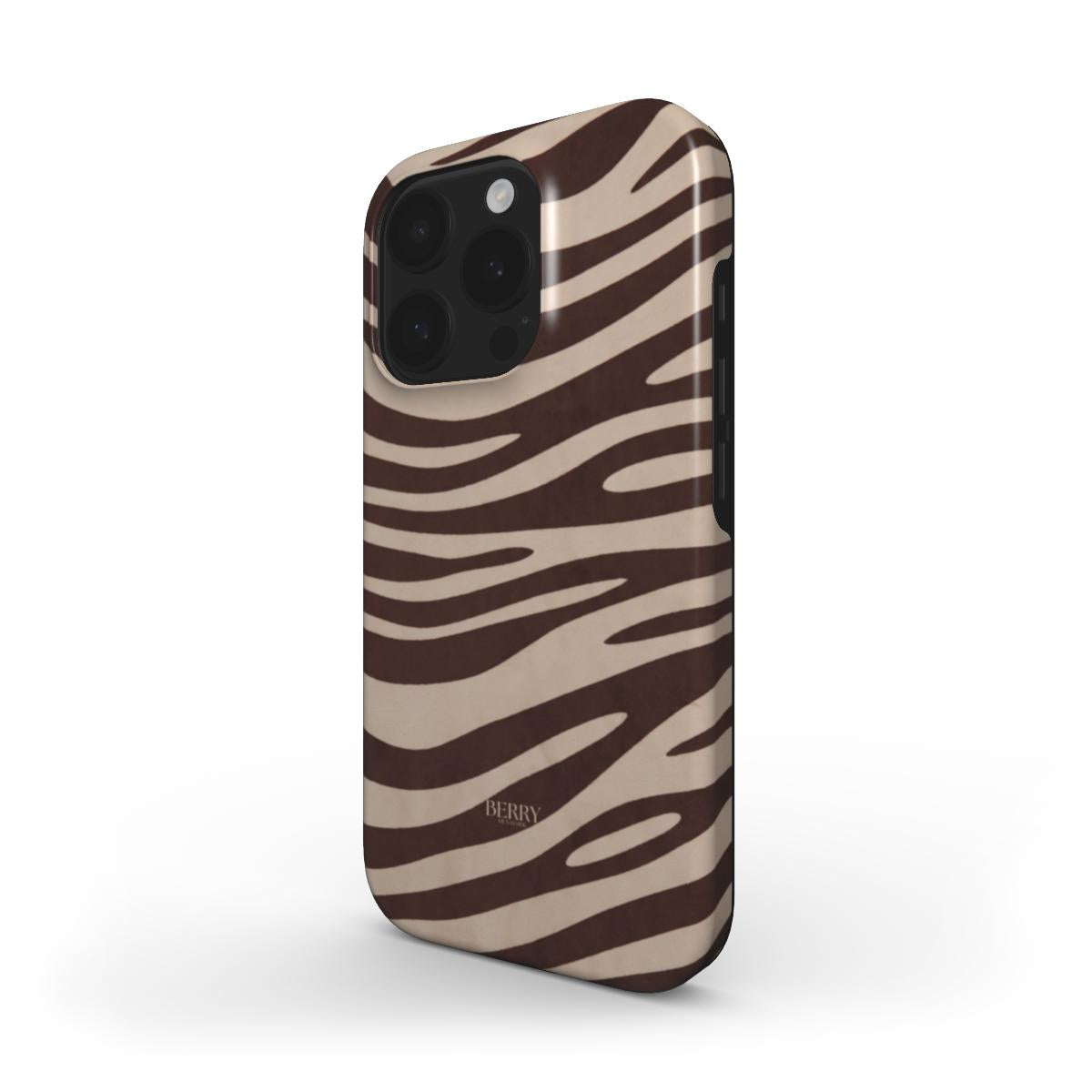 iPhone-deksel med stilrent design farge: hvit – Mocha iPhone MagSafe