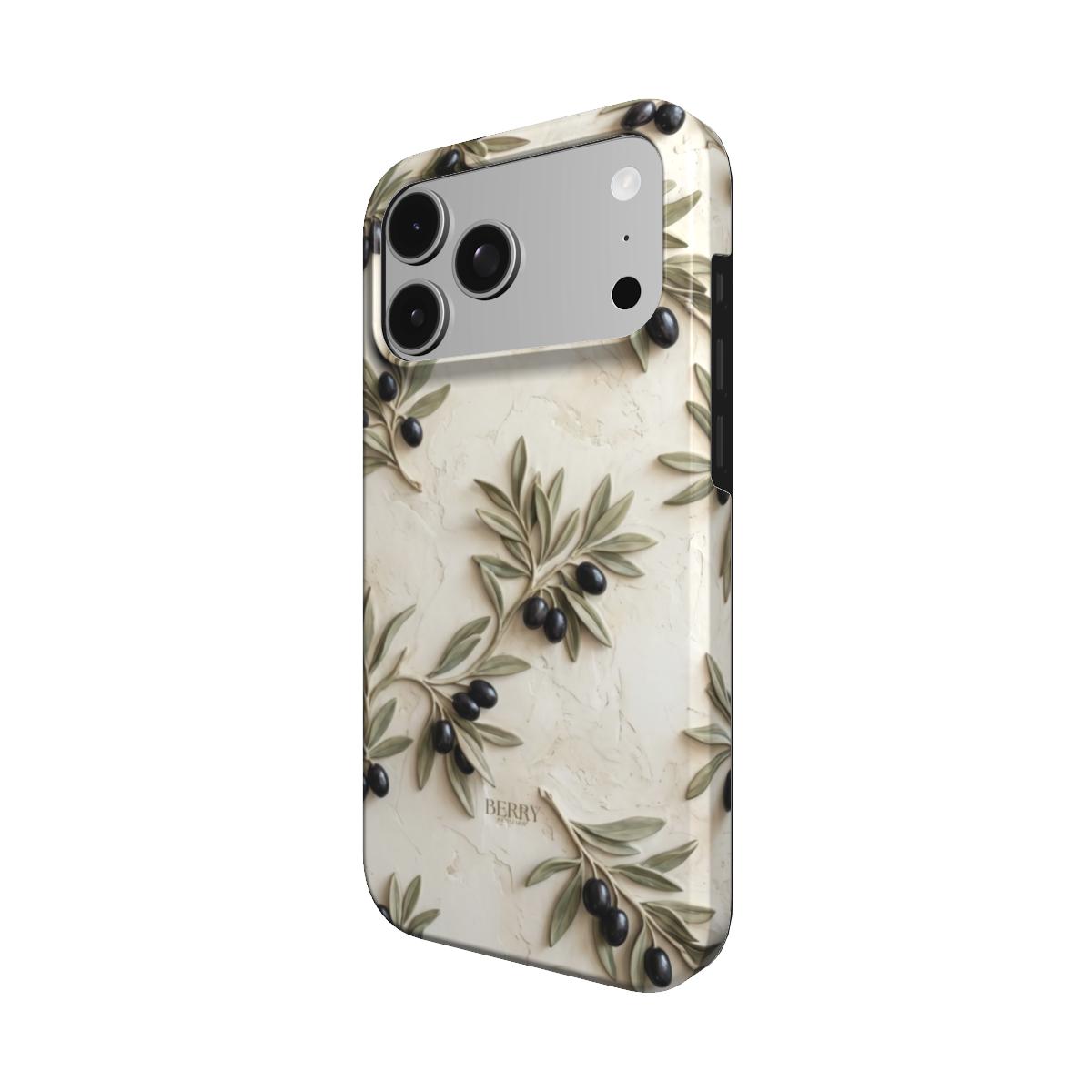 Olive – 装飾模様のiPhoneケース