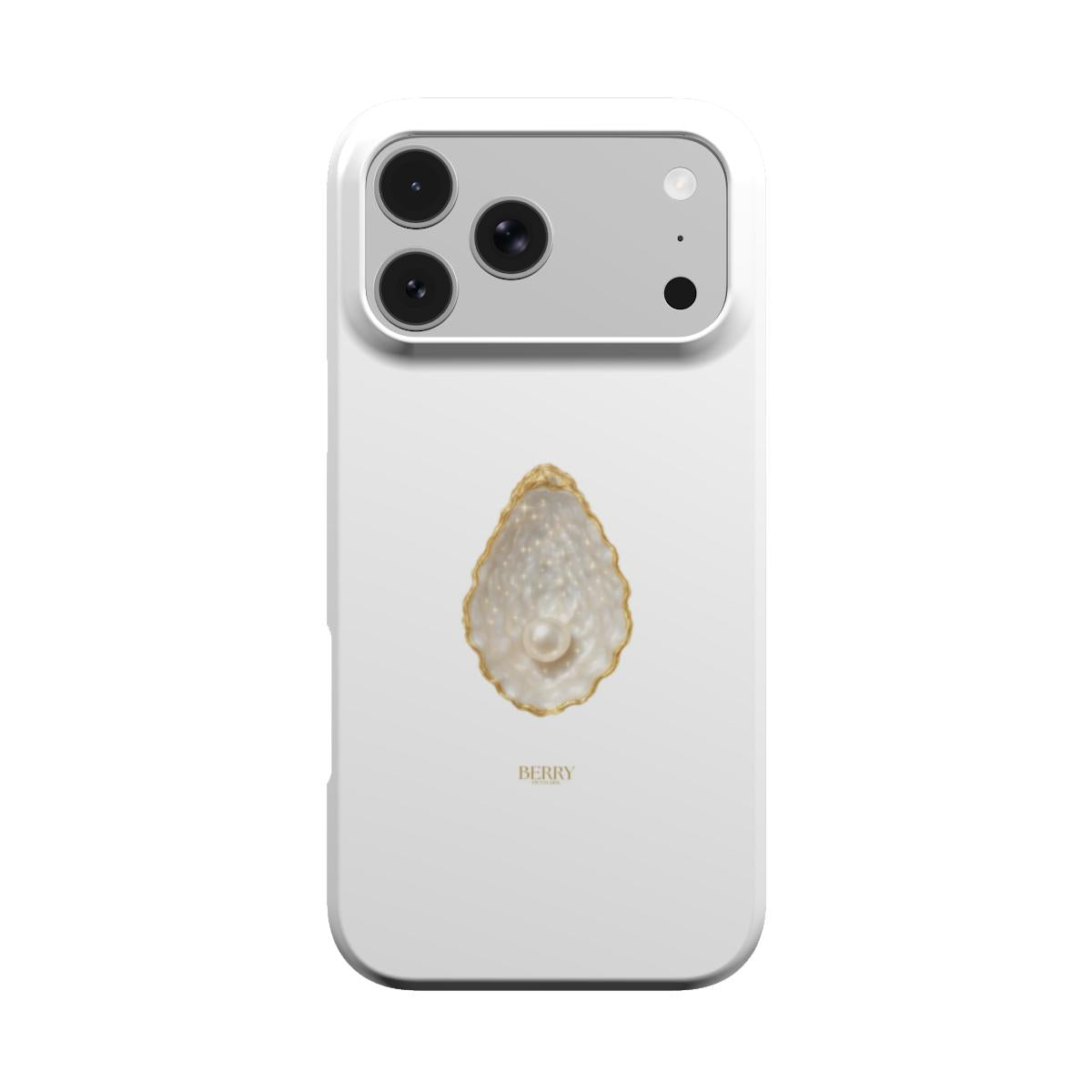 iPhone-deksel med dekorativt design – Pearly Clean
