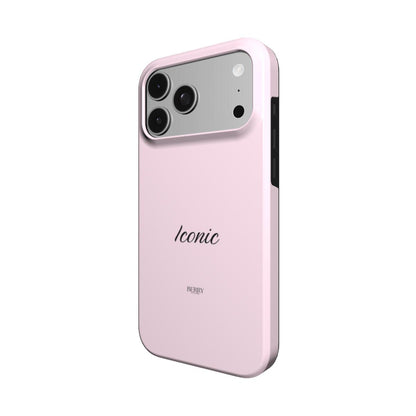 iPhone-deksel med rosemotiv farge: rosarød – Iconic Rose