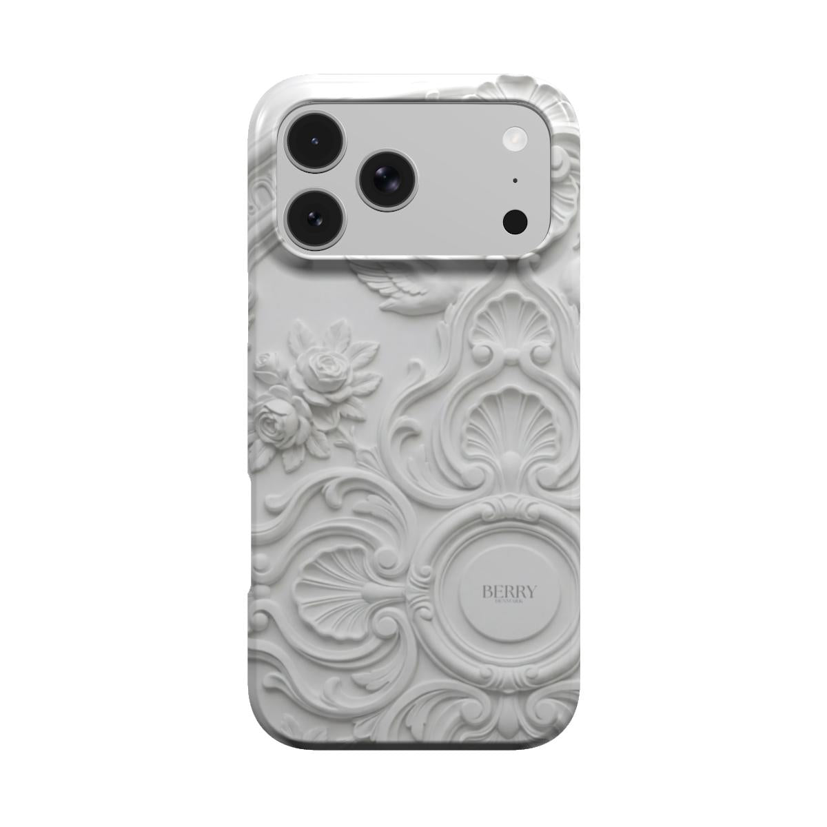 iPhone case with decorative pattern – Ivory Stucco