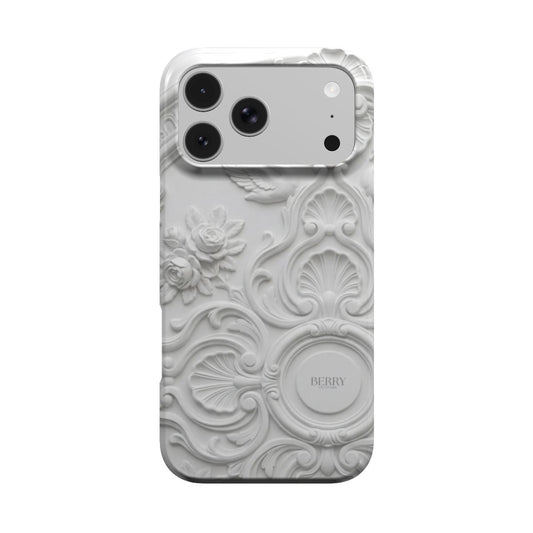 Θήκη iPhone με διακοσμητικό μοτίβο – Ivory Stucco
