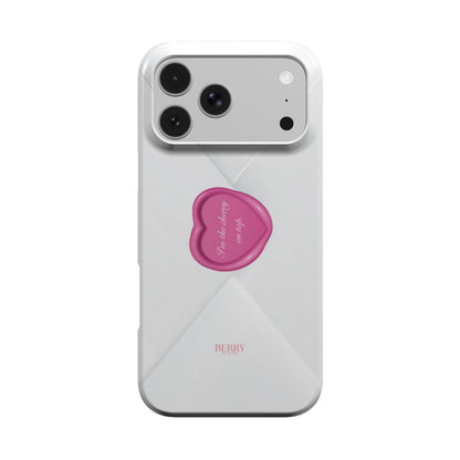 iPhone case with cherry motif in pink – The Cherry On Top