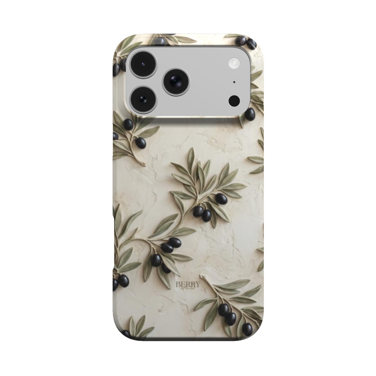 Olive – 装飾模様のiPhoneケース