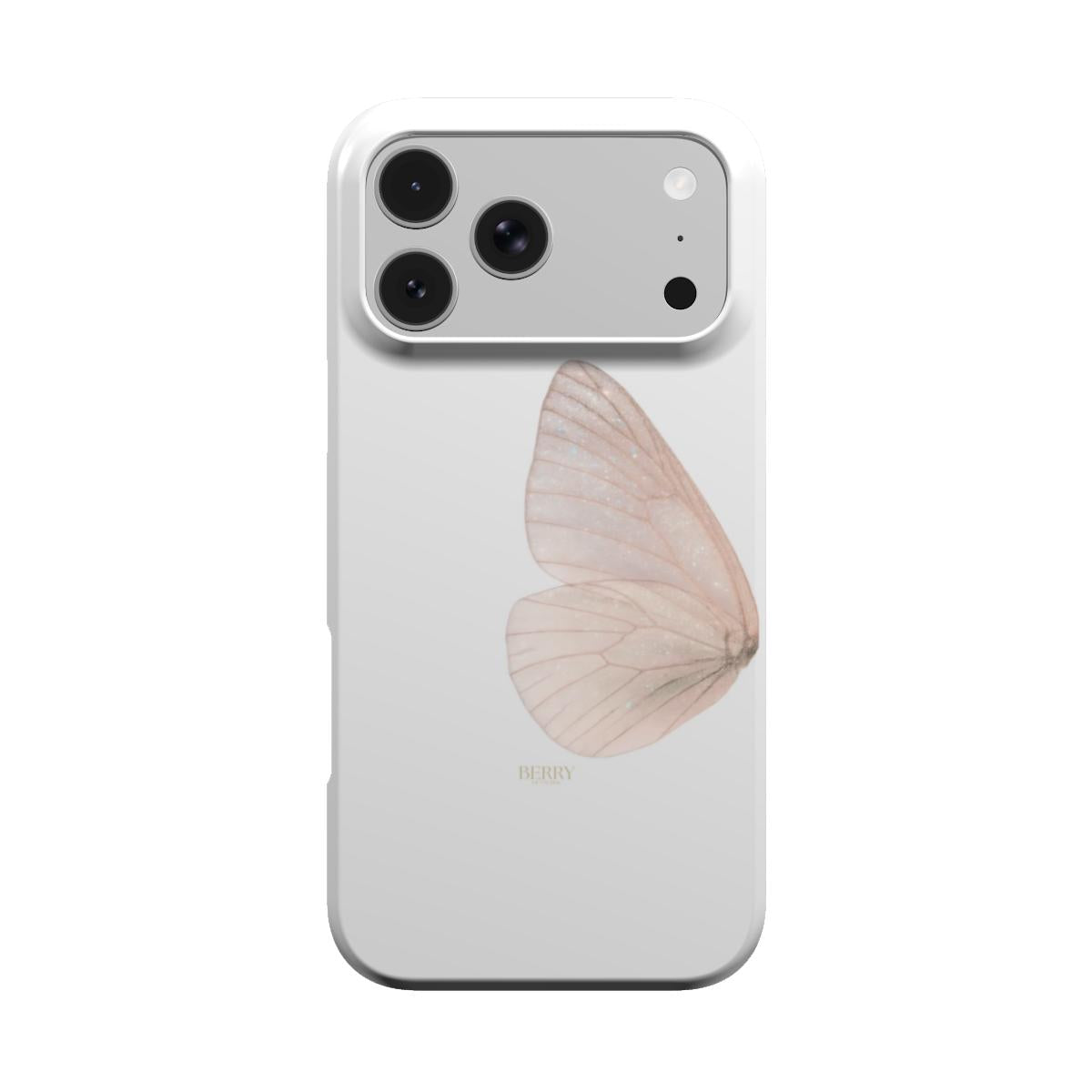 Butterfly Dreams Rosegold – 玫瑰粉色玫瑰图案iPhone手机壳