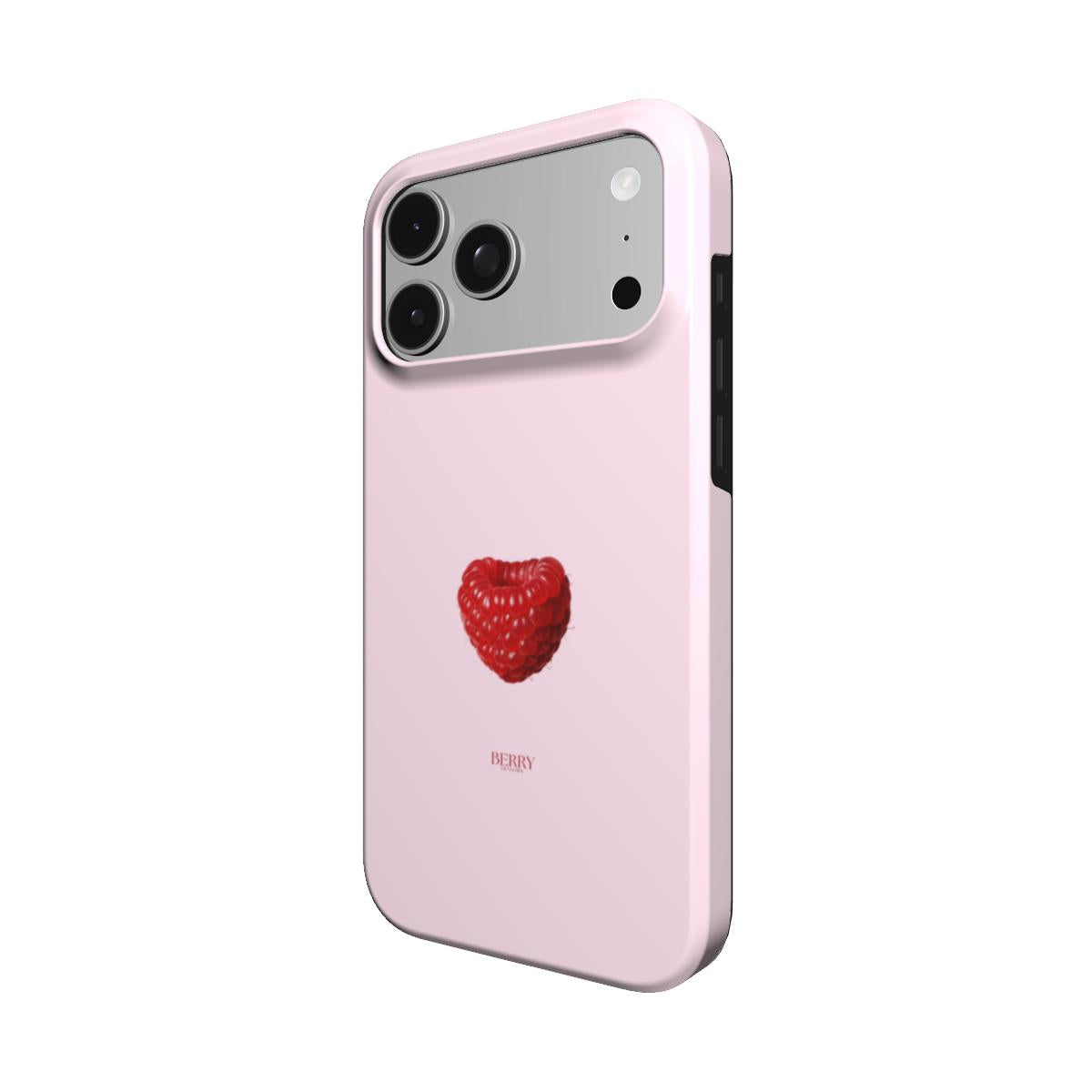 Custodia per iPhone con motivo di rose per un look personale – Raspberry Rose