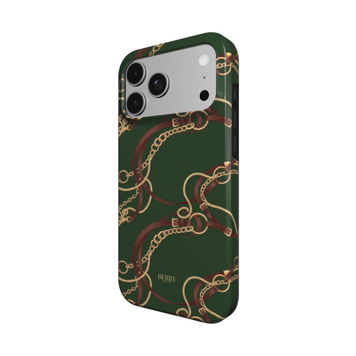 iPhone case with decorative pattern – Emerald Equestrian