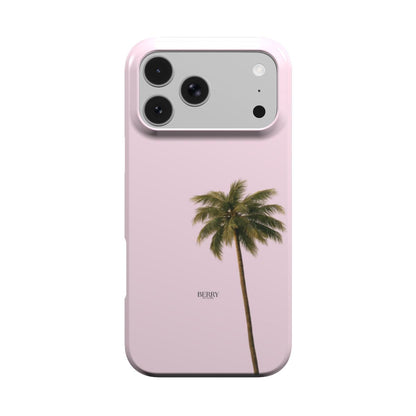 Lyserødt iPhone-cover med rosemotiv – Palma Rose