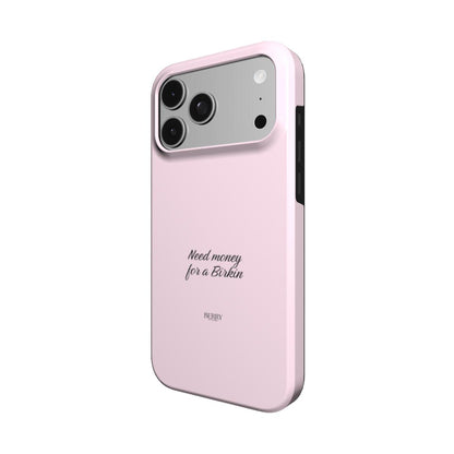 iPhone-skal med rosmotiv färg: rosenrosa – Need Money For A Birkin Rose