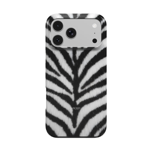 Θήκη iPhone με διακοσμητικό σχέδιο – Zebra Fur