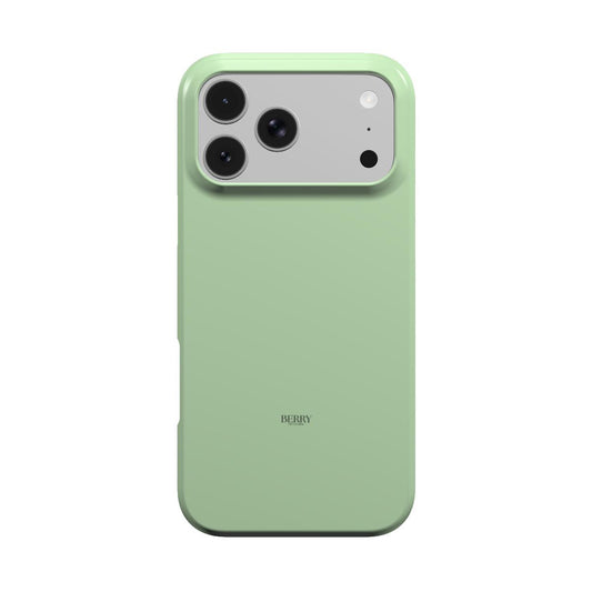 iPhone-hoesje met decoratief ontwerp kleur: matchagroen – Matcha
