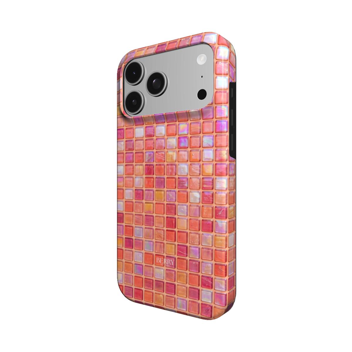 iPhone-cover Coral med dekorativt mønster