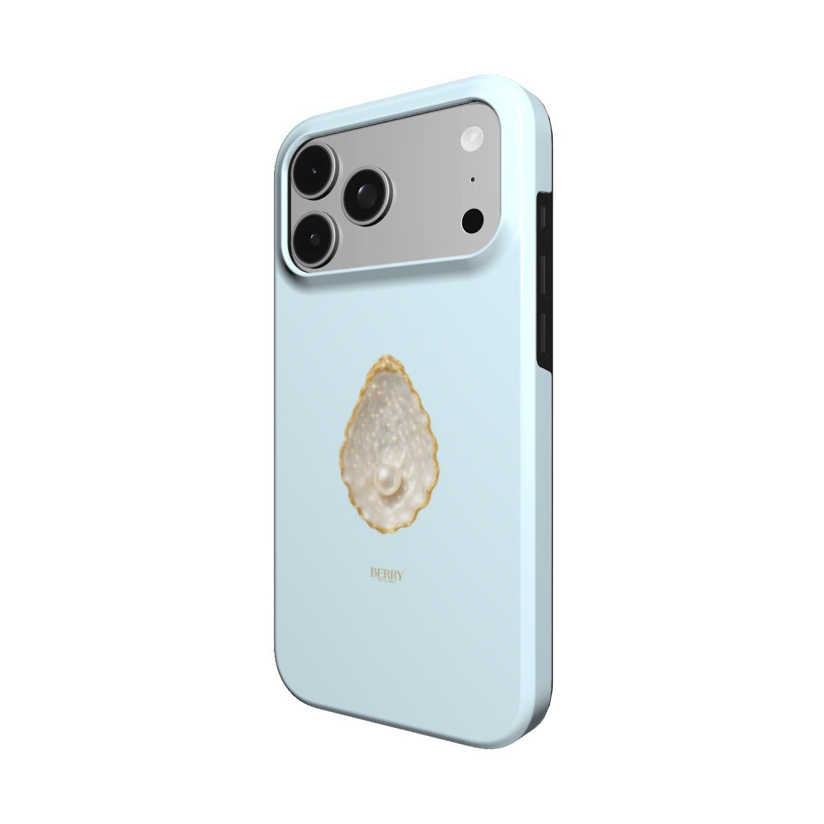 iPhone case with decorative design – Pearly Sky