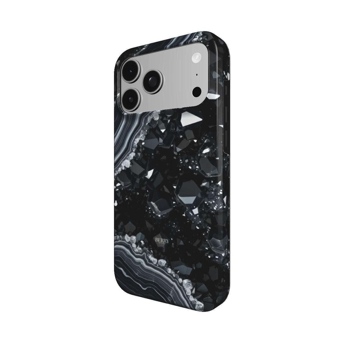 iPhone case with glamorous design – Black Diamond