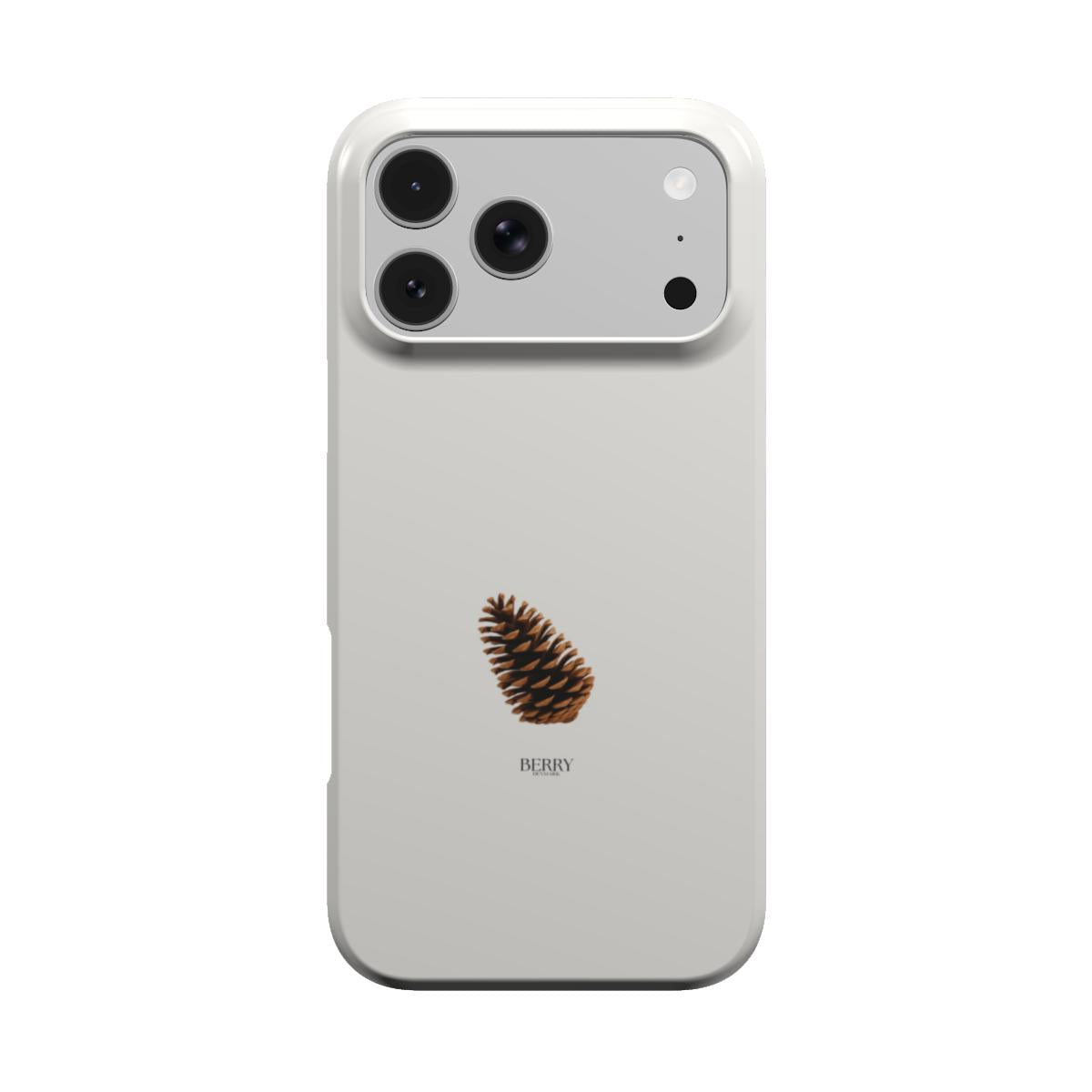iPhone-cover med dekorativt design – Lil' Pine Cone