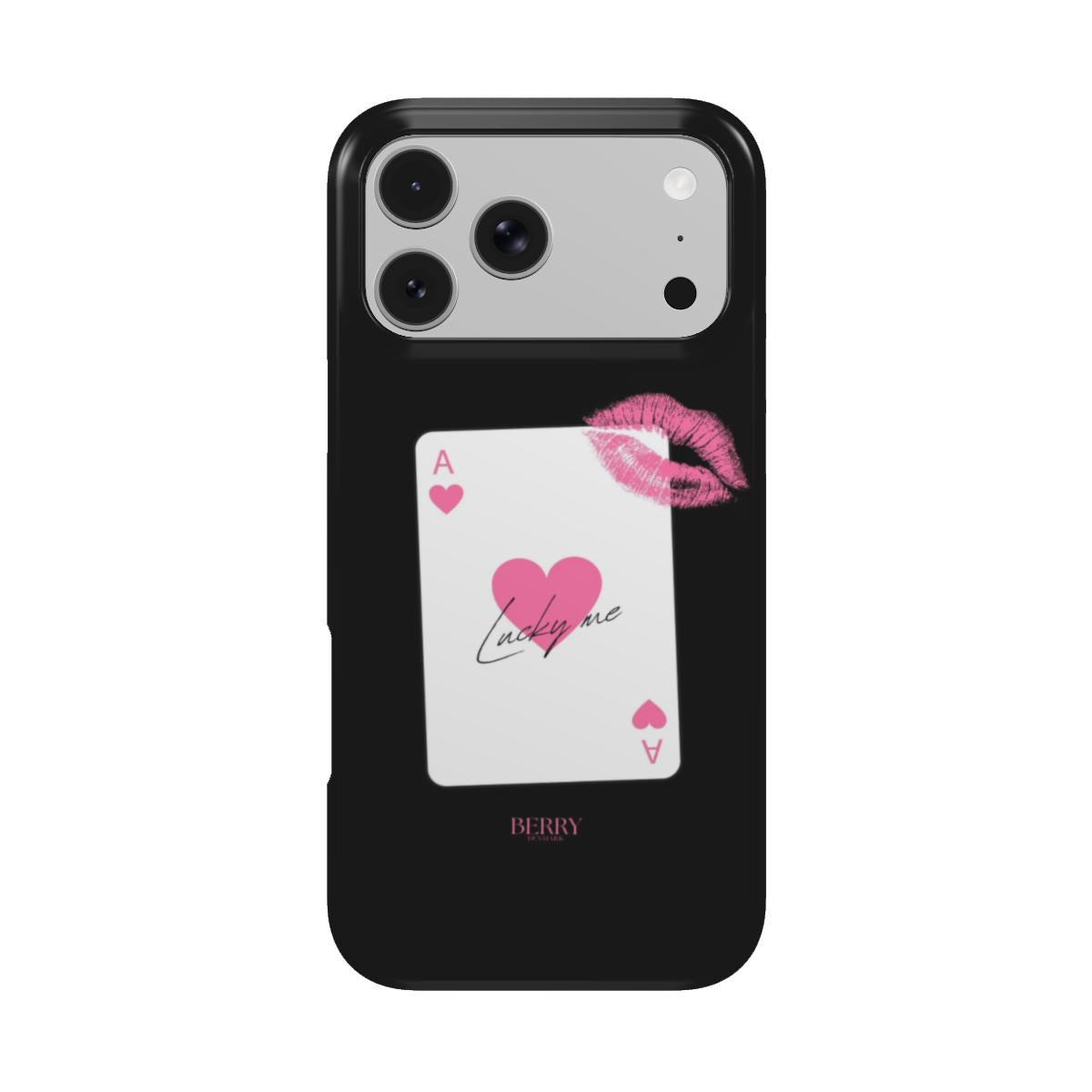 Lucky Me – 粉色装饰性设计iPhone手机壳