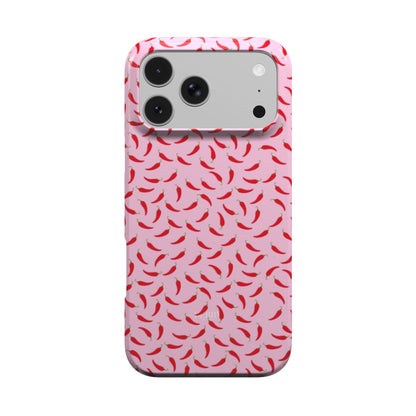 Lyserødt iPhone-cover med dekorativt design – Spicy