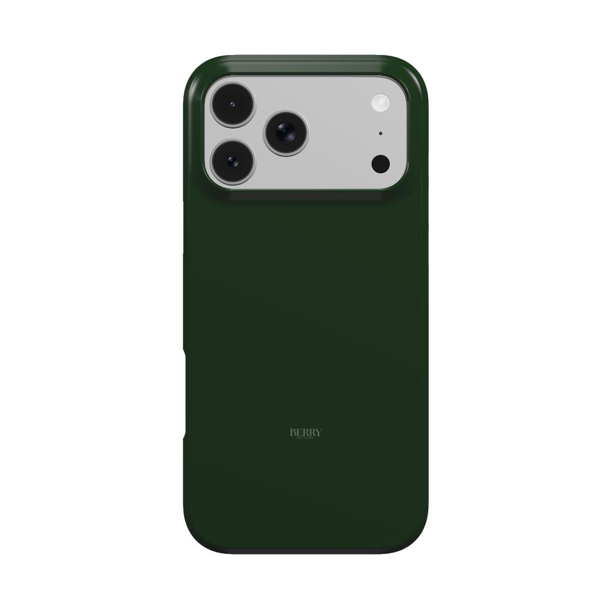 iPhone-Hülle mit schlichtem Design Farbe: Rot – Emerald