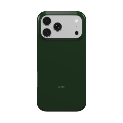 iPhone-Hülle mit schlichtem Design Farbe: Rot – Emerald