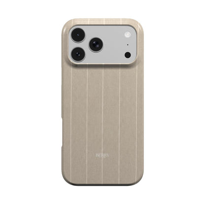Funda para iPhone con diseño decorativo color: beige – Beige suit