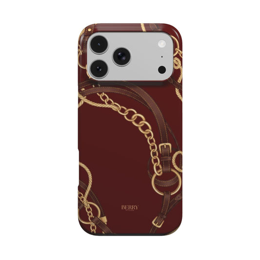 Burgundy Equestrian 