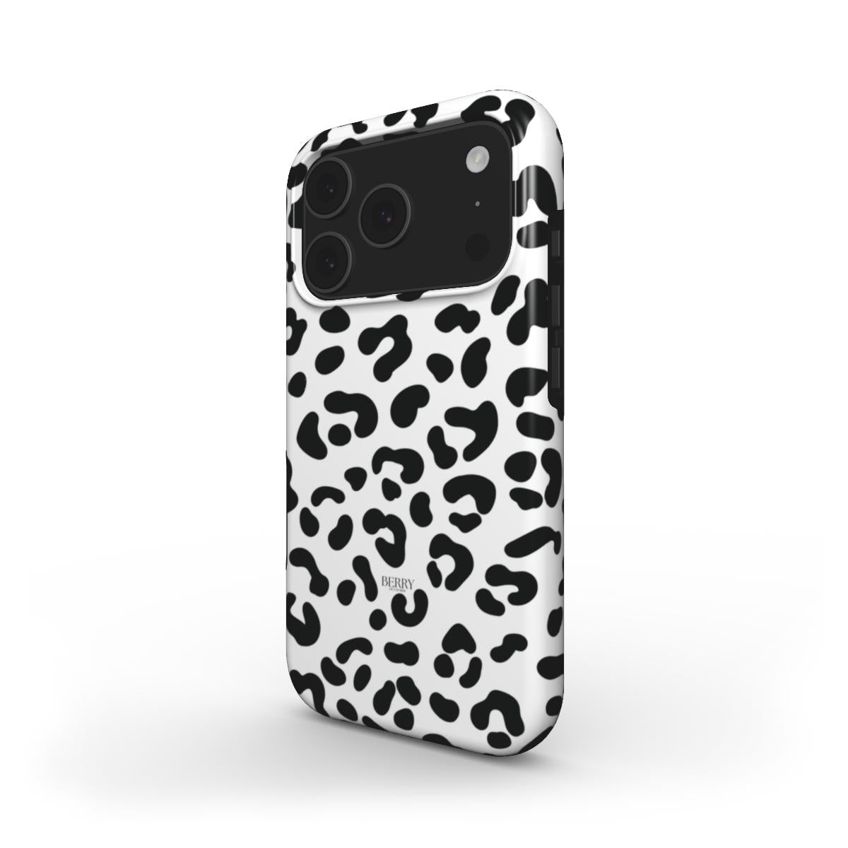 White Leopard MagSafe iPhone Case