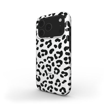 White Leopard MagSafe iPhone Case