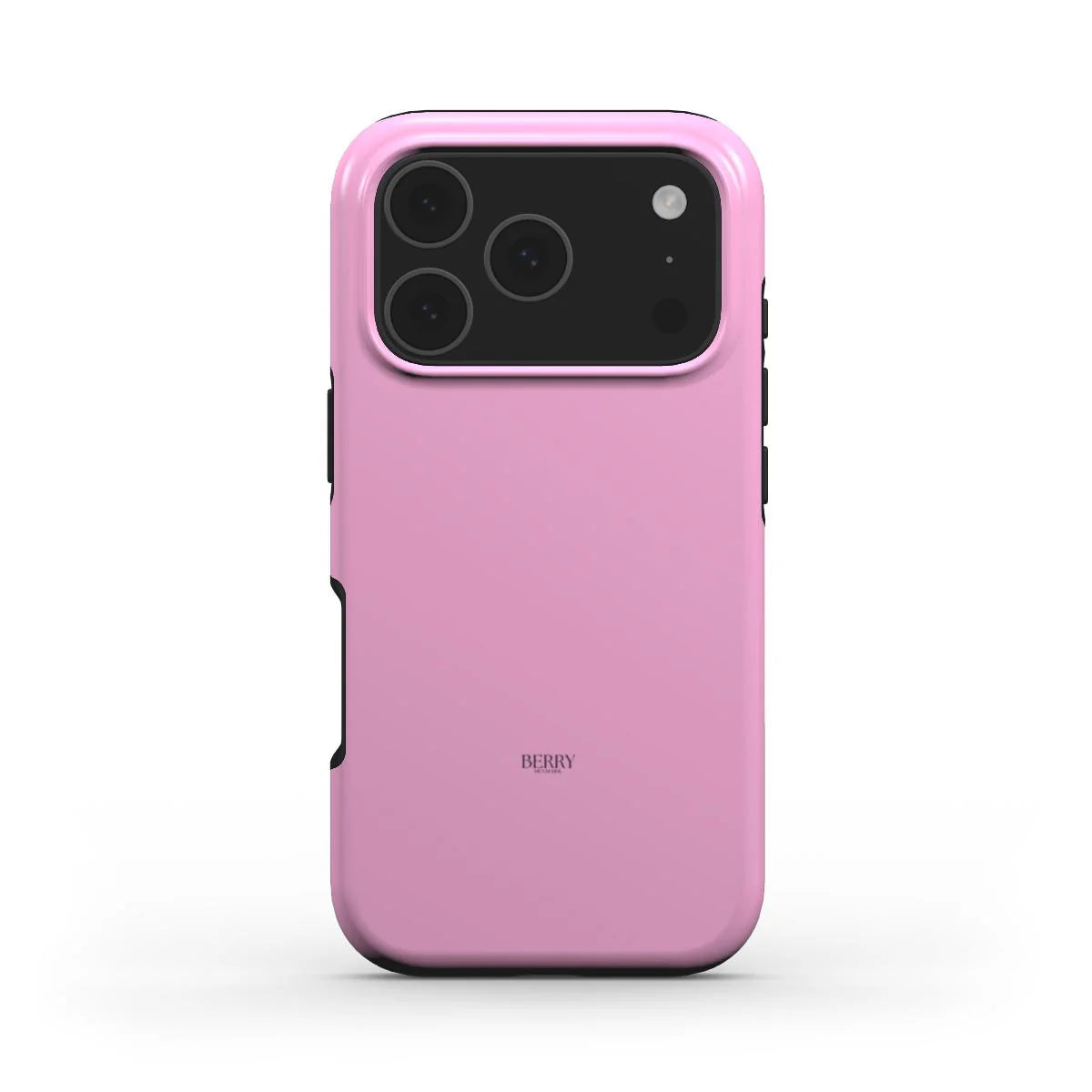 Trendy feminine hot pink phone case with a sleek, girly aesthetic perfect for that popular, beautiful, and stylish everyday look.