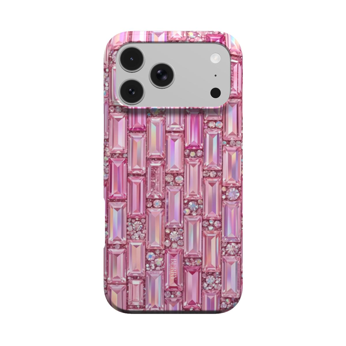 iPhone-Hülle mit glamourösem Design Farbe: Rosa – Ibiza