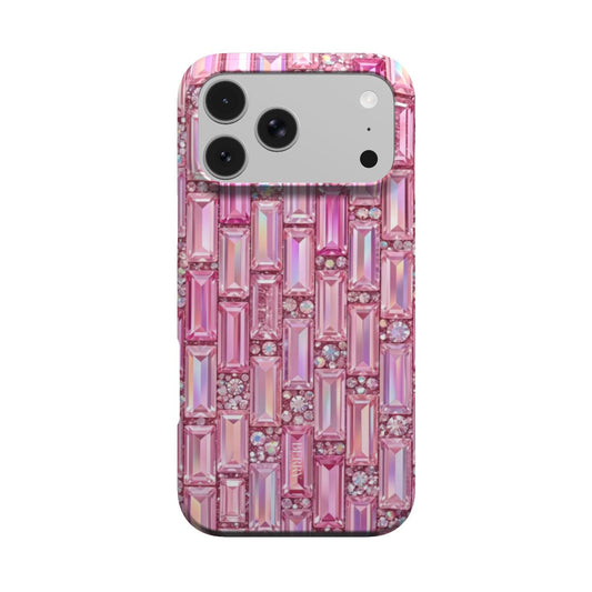 iPhone-skal med glamorös design färg: rosa – Ibiza