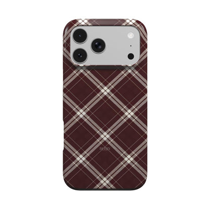 iPhone-deksel med stilrent design farge: rød – Royal Cozy