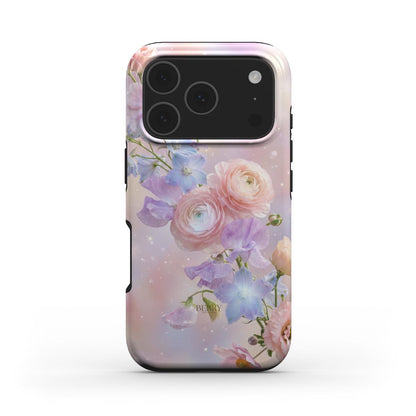 Berry Denmark Fairy Dust pastel floral iPhone 17 Pro Max phone case front view
