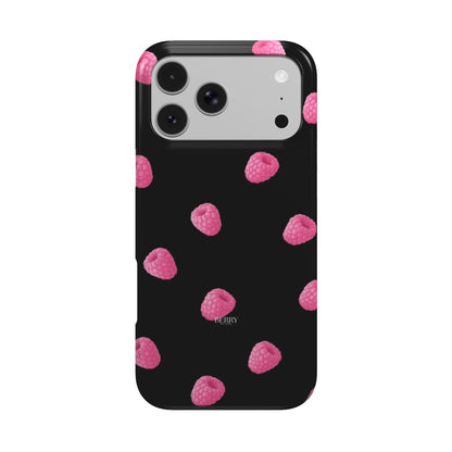 iPhone-skal med stilren design färg: rosa – Raspberry Kisses Midnight