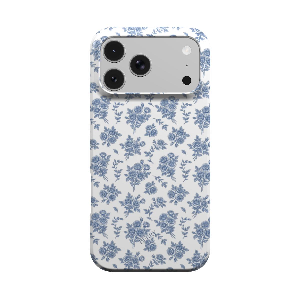 iPhone case with rose motif in rose pink – Royal Garden