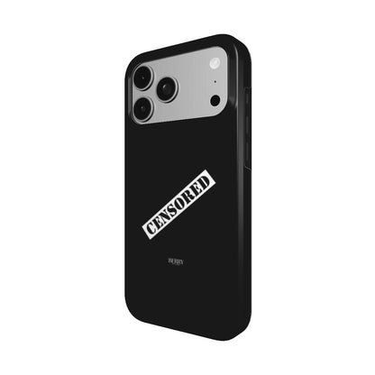 Θήκη iPhone με κομψό σχέδιο χρώμα: κόκκινο – Censored Midnight