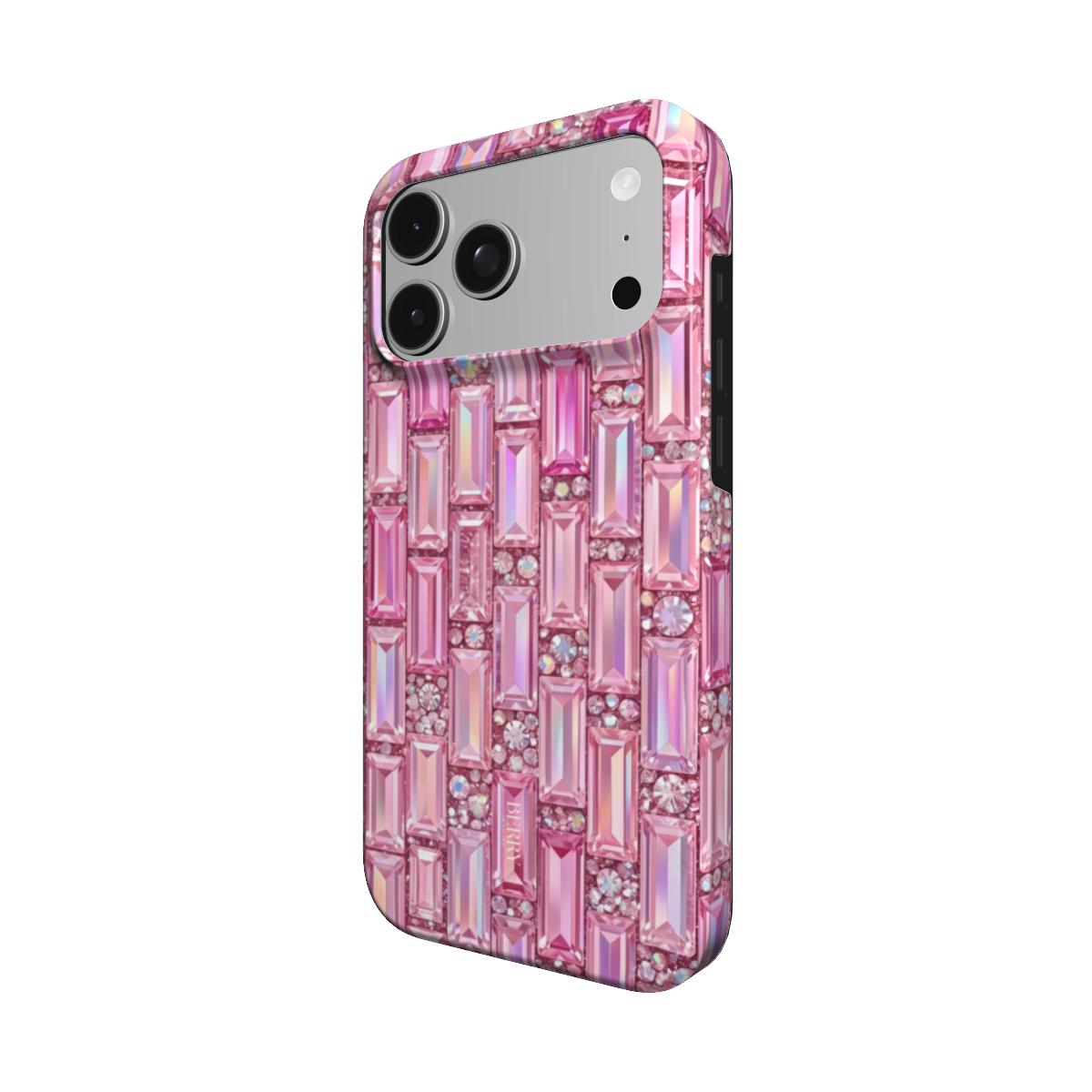 iPhone-Hülle mit glamourösem Design Farbe: Rosa – Ibiza