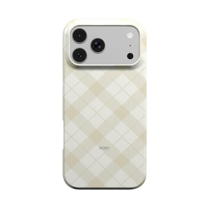 iPhone-skal med stilren design – Cozy Vanilla