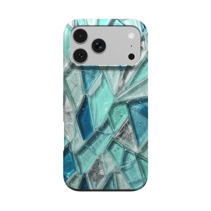 Coque pour iPhone avec motif décoratif couleur : bleu – Mykonos