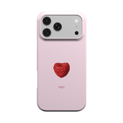 Custodia per iPhone con motivo di rose colore: rosa antico – Raspberry Rose