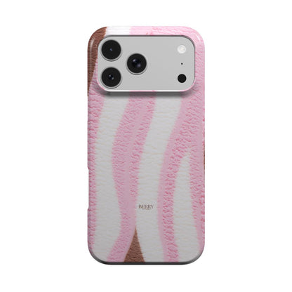 iPhone-deksel med stilrent design – Tricolore Berry