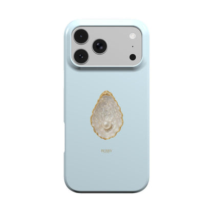 iPhone case with decorative design – Pearly Sky