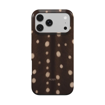 iPhone-deksel med stilrent design farge: brun – Deep Chocolate iPhone MagSafe