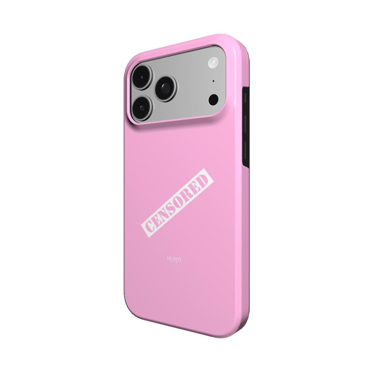 Funda para iPhone con diseño elegante color: rosa – Censored Hot