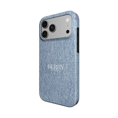 iPhone-skal med stilren design för en personlig stil – Denim Girly