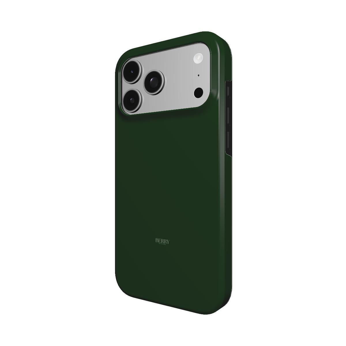 iPhone-Hülle mit schlichtem Design Farbe: Rot – Emerald