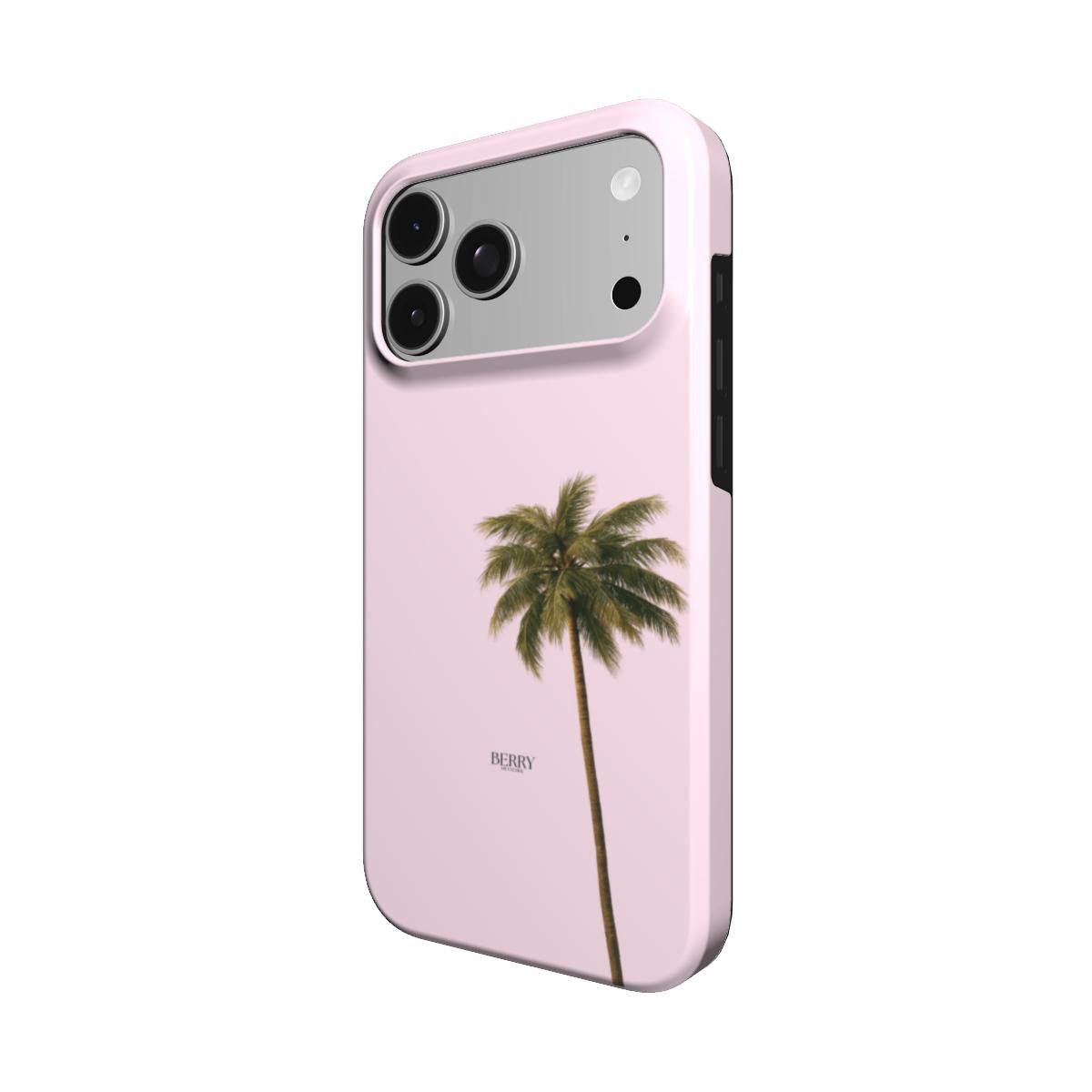 Palma Rose mobilcover med rosemotiv i lyserødt